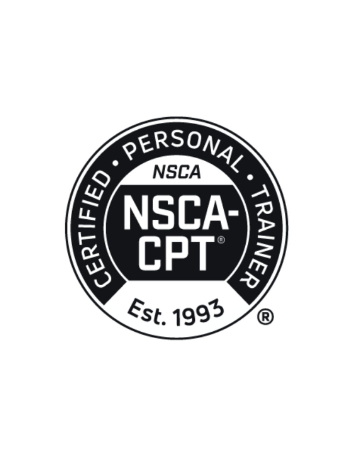 NSCA Certified Personal Trainer seal