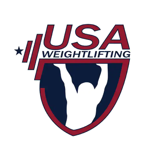 USA Weightlifting logo with athlete silhouette
